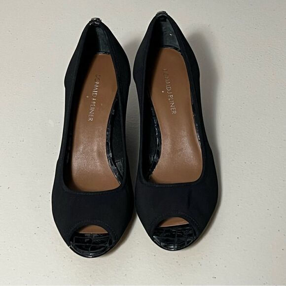donald J Pliner Molly Peep toe Wedge - Picture 2 of 10